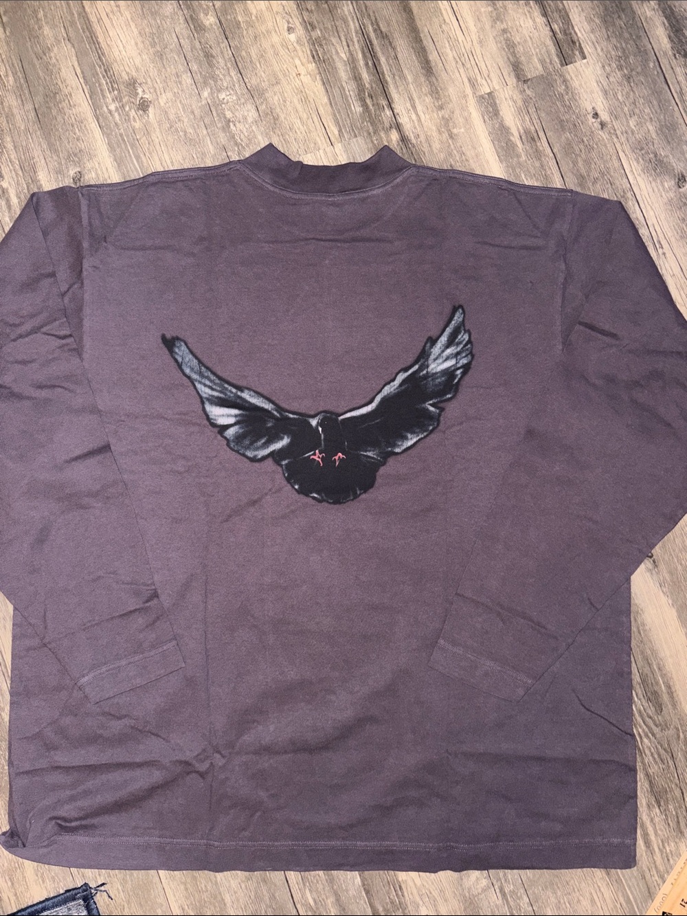 Yeezy X Gap By Balenciaga Mock neck dove tee - limited drop - large NWOT - Picture 3 of 7